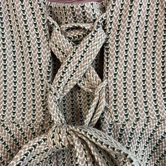 Maeve Beige Patterned Mini Dress - Picture 13 of 14